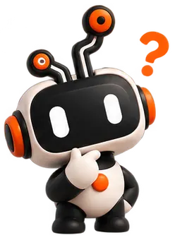 Typmax mascot thinking